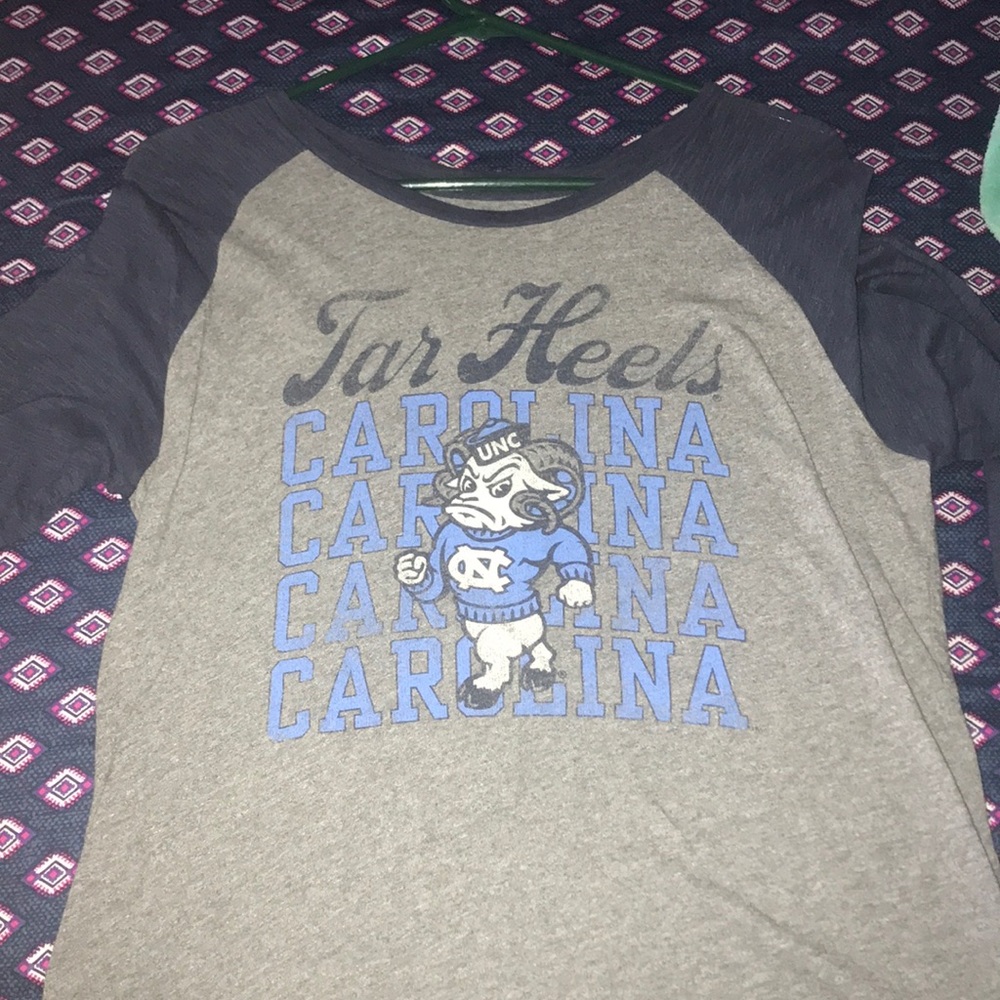 Baseball style UNC tee
